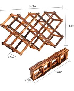 Wooden Wine Rack