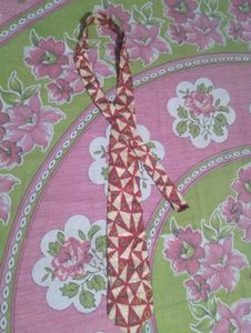 Geometric Print Necktie