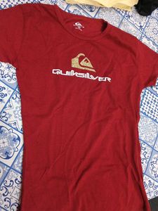 Quiksilver Red T-Shirt