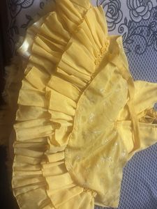 Beautiful Yellow  frock