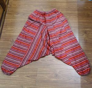 Boho Striped Harem Pants
