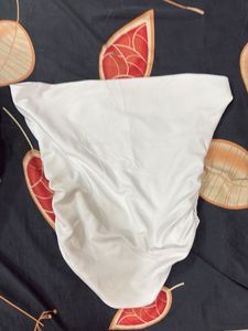 White Ruched Blouse