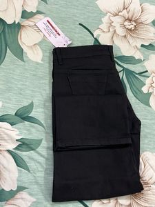 girls new Black Wide leg jeans with top