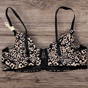 Next UK Underwired Animal Print Bra