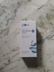 Plum Rice Water & Niacinamide Serum