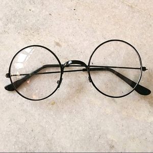 Stylish Round Transparent Eyeglasses