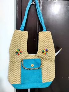 Woven Beach Tote Bag ✨🆕