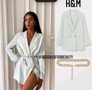 H&amp;M Gold Waist Belt