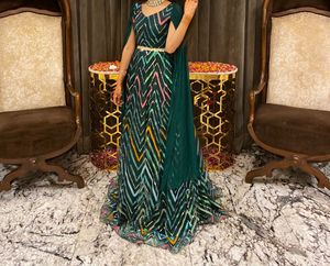 Stunning Sequin Embellished Gown