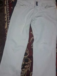 High-Waisted Light Blue Jeans