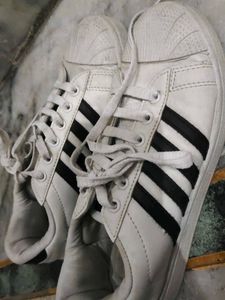 White Adidas Sneakers