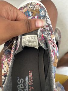 Cute Bob's from Skechers Cartoon Print Shoes