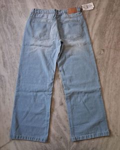 New Light Wash Wide Leg Jeans