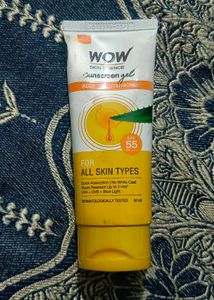 WOW Skin Science Sunscreen Gel SPF 55