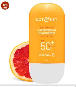 New DOT & KEY Vitamin C+E Super Bright Sunscreen