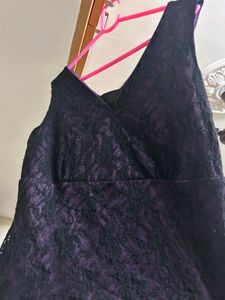 Elegant Purple Lace top