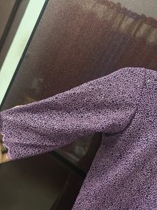 Elegant Purple Sequin Gown
