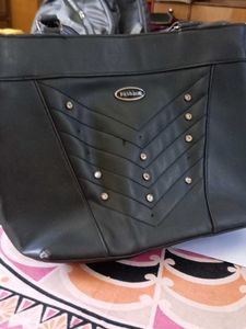 Stylish Black Tote Bag