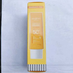 New and Sealed Dot &amp; Key Vitamin C+E Sunscreen