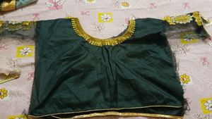 Black And White New Saree