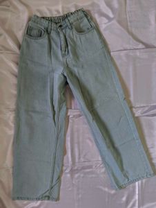 Light Wash Wide Leg Jeans