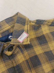 kids Checked Casual Shirt