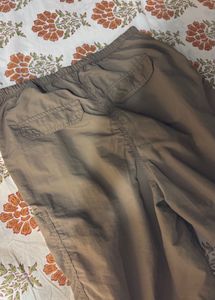 Khaki Parachute Pants