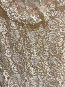 Elegant Pink Lace Top