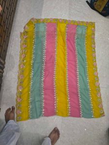 Vibrant Yellow Embroidered Kurta Set