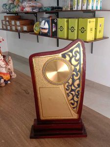 Elegant Wooden Trophy Award