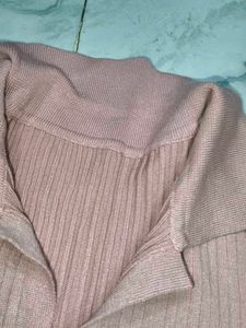 A Beautiful Light-Pink Knee Length dress