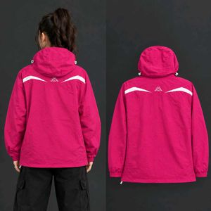 Pink Kappa Hooded Jacket