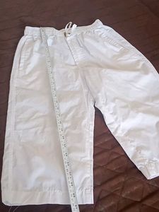 White Cargo Pants