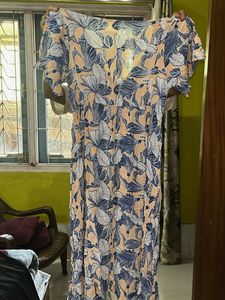 Floral Print Midi Dress