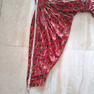 Elegant Brown Kurta with Patiala Pants