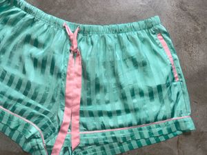 Peter Alexander Women's XL Satin StripedPyjama Sho