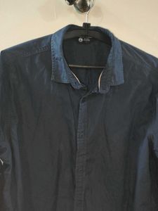 Men's Flying Machine Blue Shirt