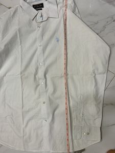 Classic U.S. Polo Assn. White Button-Up Shirt
