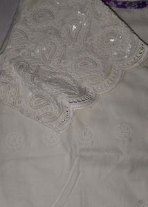 Ladies Top In Hakoba Material For Casual Wear