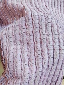 Cute Textured Knit CropTop💜