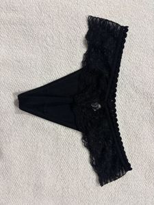 Black Sexy Thong Panty
