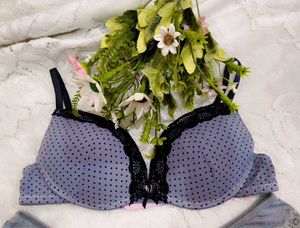 Cute Polka Dot Bra &amp; Panty Set
