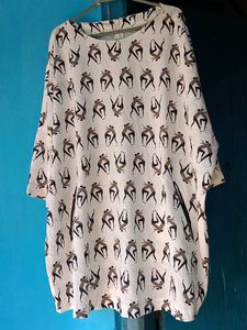 Patterned Tunic Dress