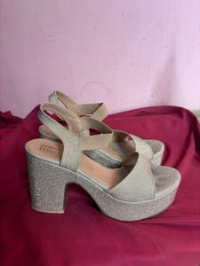 Sparkling Platform Heels (EU 38 / UK 5)