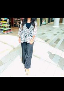 Floral Print Kurti set