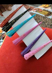 Colorful Hair Clips - Set of 6&amp; free scrunchies