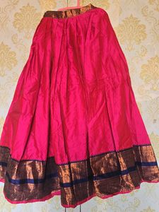 Traditional half saree