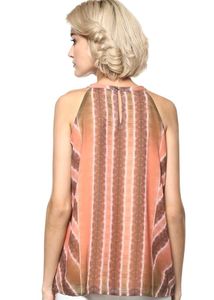 Striped Halter Tank
