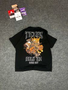 Men's Graphic Print Black T-Shirt