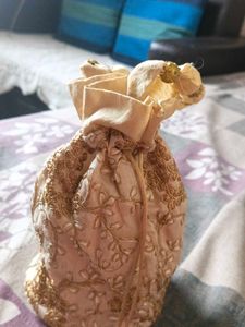 Elegant Embroidered Potli Bag